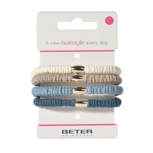 Gold Detail Hair Ties - product photo