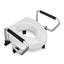 Raised Toilet Seat with Fixed Armrests - Timago bathroom safety aid