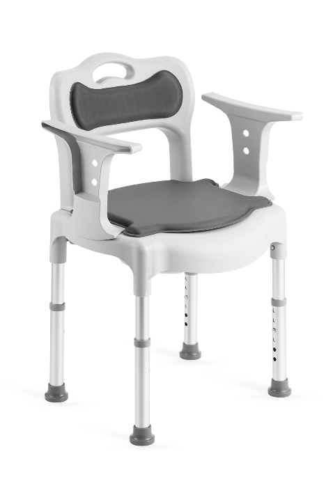 Shower Chair with Backrest and Armrests - Timago bathroom safety aid