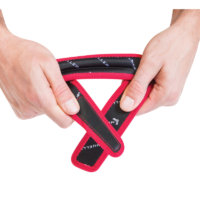 Mueller Jumper’s Knee Strap - Red - detail view