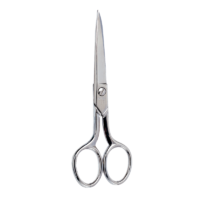 Nickel-plated Multipurpose Scissors - detail view