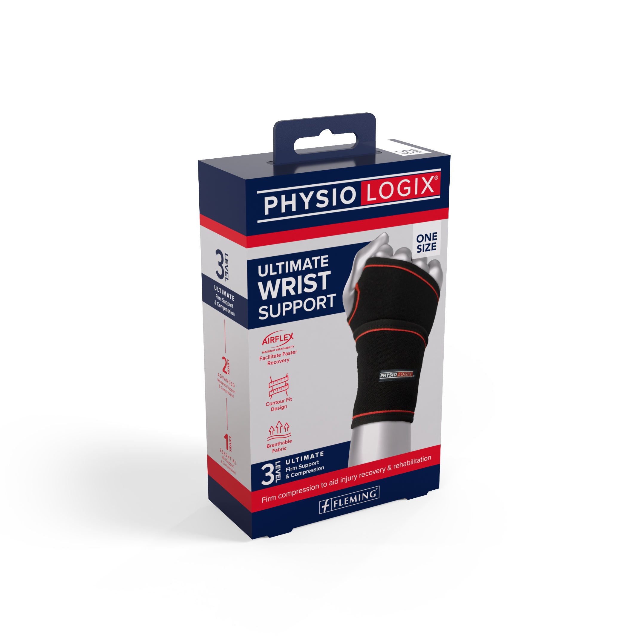 Physiologix Ultimate Wrist Support – wrap-around adjustable compression brace