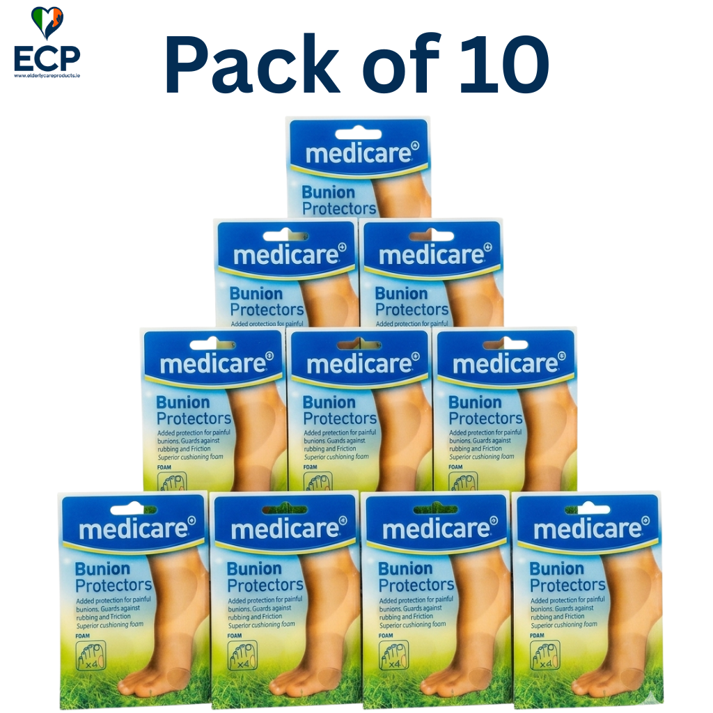 Medicare Bunion Protectors – Box of 10 Packs (4 Per Pack)