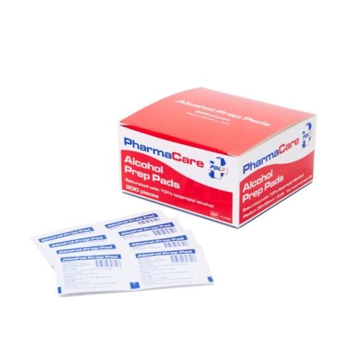 PharmaCare Alcohol Prep Pads - 100's - detail view