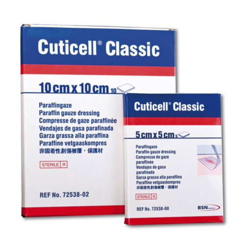 Cuticell Classic Dressing - 5cm x 5cm - detail view