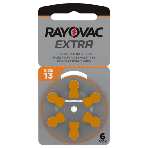 Rayovac Extra Hearing Aid Batteries - Size 13 - product photo