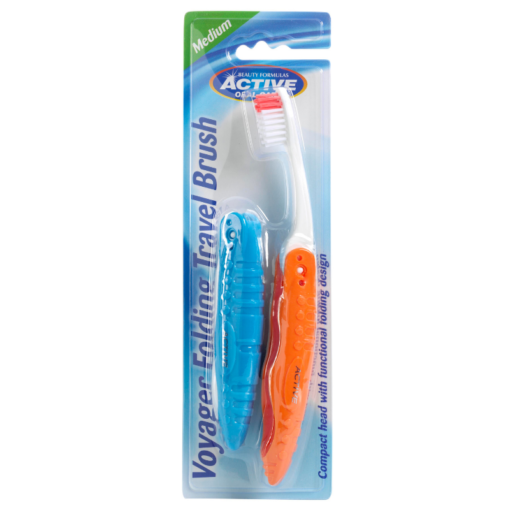 Beauty Formulas Folding Travel Brush - product photo