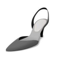 Deramed Extra Slim Heel Pad - detail view