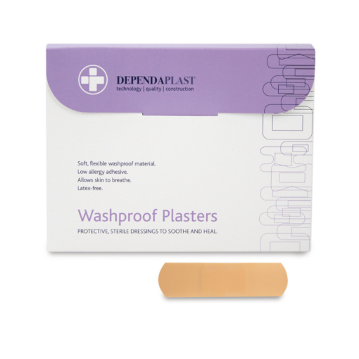 Dependaplast Washproof Plasters - 7cm x 2cm - product photo