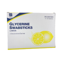 Lemon & Glycerine Swabsticks - detail view