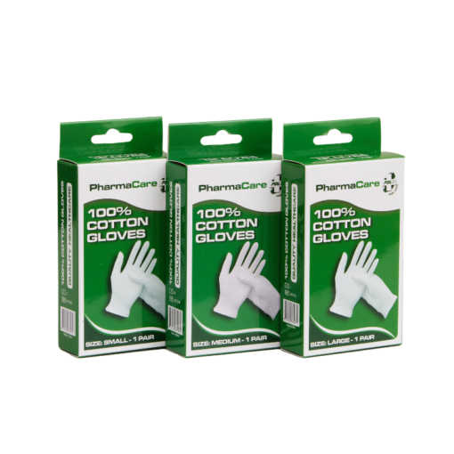 Cotton Gloves - Large - detail view