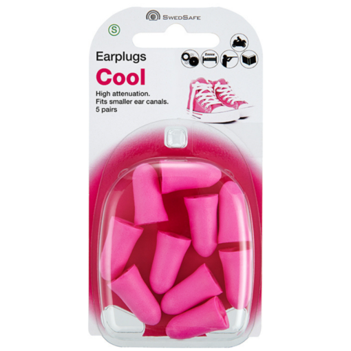 Swedsafe Cool Foam Earplugs - product photo