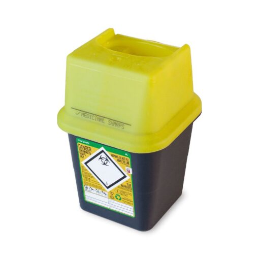 Sharpsafe Bin - 2 Litre - detail view