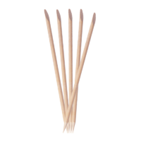 Wooden Cuticle Removers - detail view