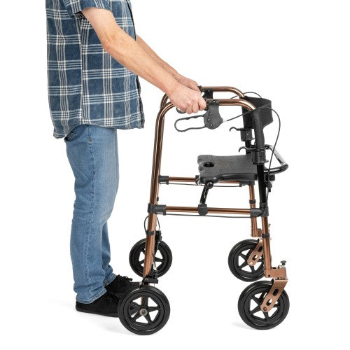 Mobility Bundle – Rollator, Quad Cane and Pedal Exerciser