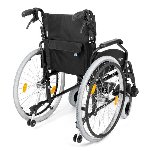 EVERYDAY-TIM Aluminium Wheelchair with Optional Elevating Footrests and Attendant Brakes