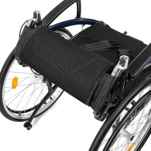 Exclusive-TIM Light Aluminium Wheelchair – Lightweight, Blue, Quick-Release Design