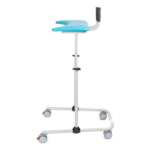 PAULA Forearm Support Walking Table – Adjustable, Foldable, Four-Wheel Walking Aid (Steel Frame)