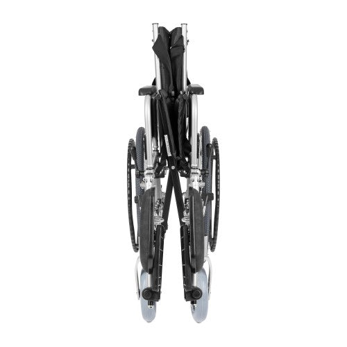 Aluminium Reclining Wheelchair – Adjustable Backrest, Leg Rests & Head Support – Lightweight, Foldable, Anti-Tip Design