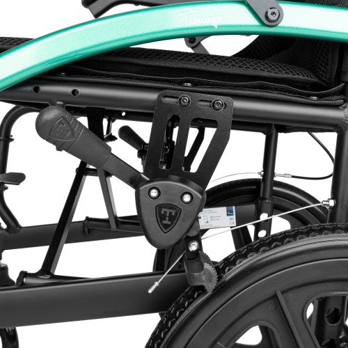 ACTIV-TIM Aluminium Wheelchair – Lightweight, Foldable, Quick-Release, Comfortable for Everyday Mobility