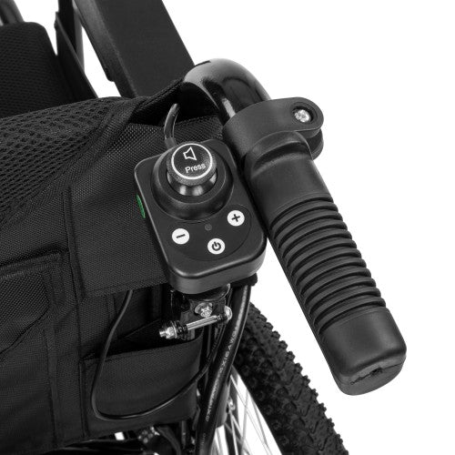 Electric-TIM I Power Wheelchair – Folding Electric Chair with Pneumatic Wheels