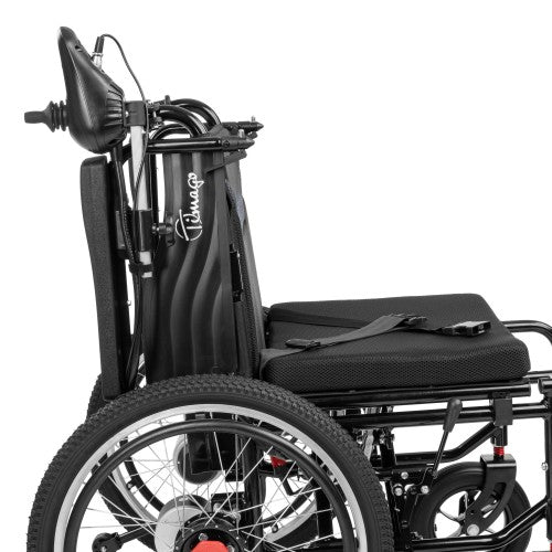 Electric-TIM I Power Wheelchair – Folding Electric Chair with Pneumatic Wheels