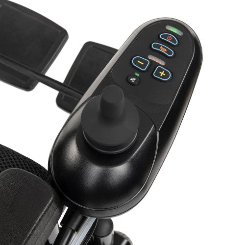 Electric-TIM I Power Wheelchair – Folding Electric Chair with Pneumatic Wheels