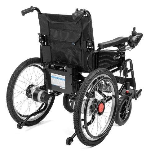 Electric-TIM I Power Wheelchair – Folding Electric Chair with Pneumatic Wheels