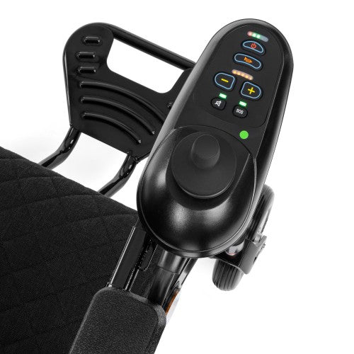 FortiGO Power Wheelchair – Foldable Electric Wheelchair with Dual Control