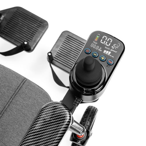 GO-TIM Electric Wheelchair – Lightweight Folding Power Chair