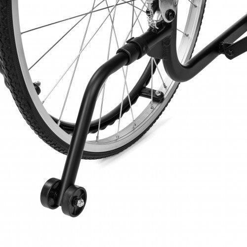 NEURO-TIM Aluminium Reclining Wheelchair – Adjustable Backrest, Elevating Leg Rests, Head Support & Anti-Tip Safety System