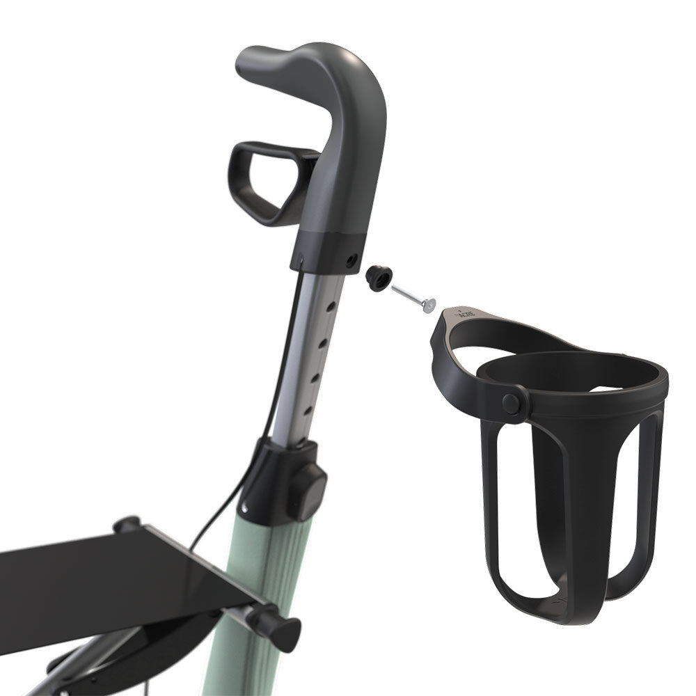 byACRE Carbon Overland Cup Holder - Rollator Drink Holder