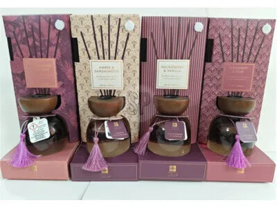 Aroma Di Rogito Diffuser 1000ML 4 Assorted Adp000190 Crystal Jar (Pack of 4)