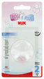 Nuk Soothers Rose & Blue Silicone Orthodontic 6-18 Girl (Pack of 3)