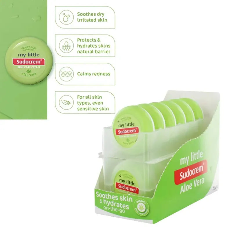 Sudocrem My Little Sudocrem Cream Aloe Vera 22G X 12 (Pack of 12)