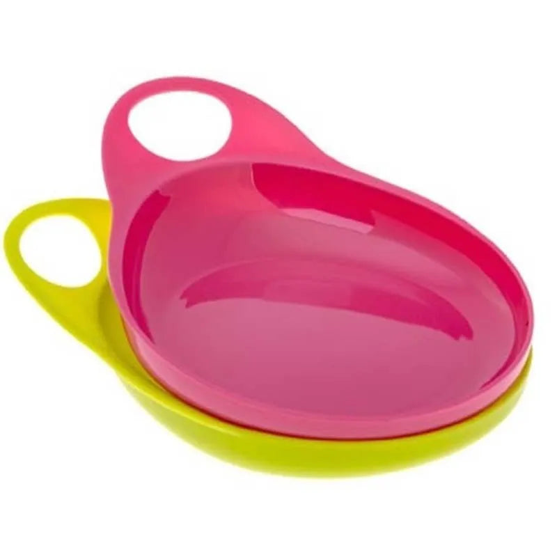 71367Pg2 Brother Max 2 Easy Hold Plates Pink/Green (Pack of 4)