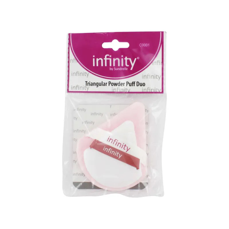 Infinity Triangular Powder Puff Duo (Pack of 12)