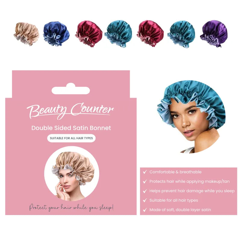 Beauty Counter Silky Satin Bonnet (Pack of 6)