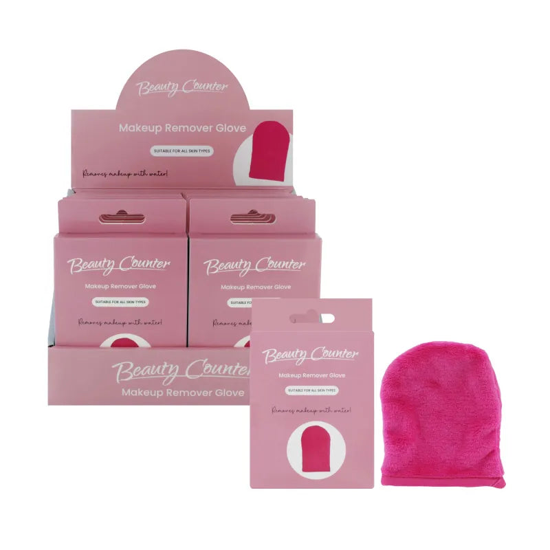 Beauty Counter Microfibre Make Up Remover Glove (Pack of 6)