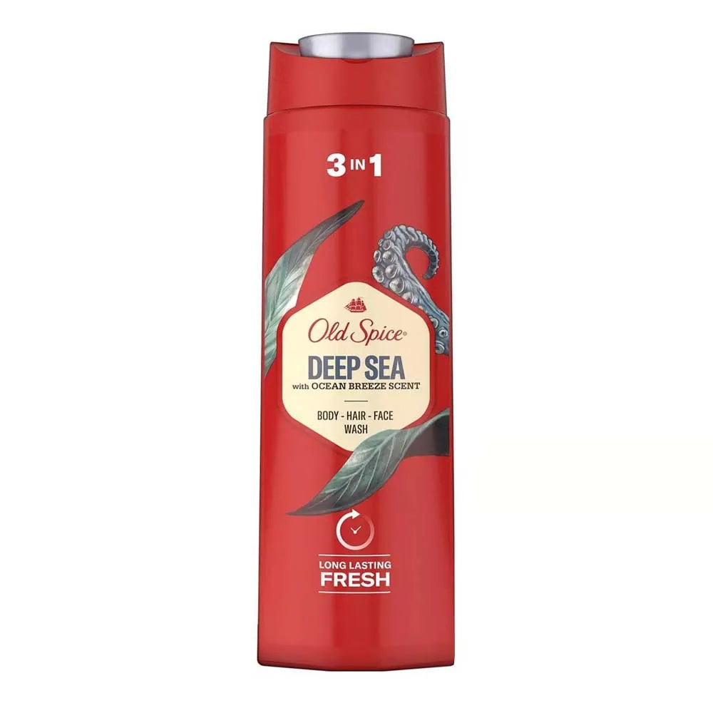 Old Spice Deep Sea 3 In 1 S/G 250ML (Pack of 6)