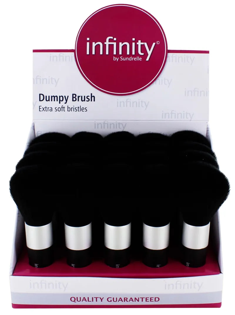 Infinity Dumpy Cosmetic Brushes X20 (Pack of 20)