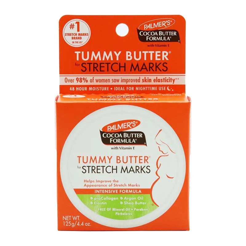 Palmers Cocoa Tummy Butter Stretch Marks Cream 125G (Pack of 6)