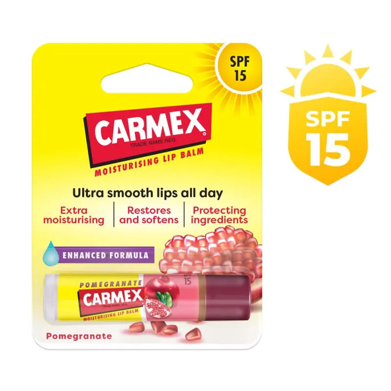 Carmex Pomegranate Stick 4.25G (Pack of 12)