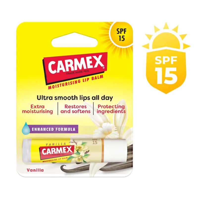 Carmex Vanilla Stick 4.25G (Pack of 12)