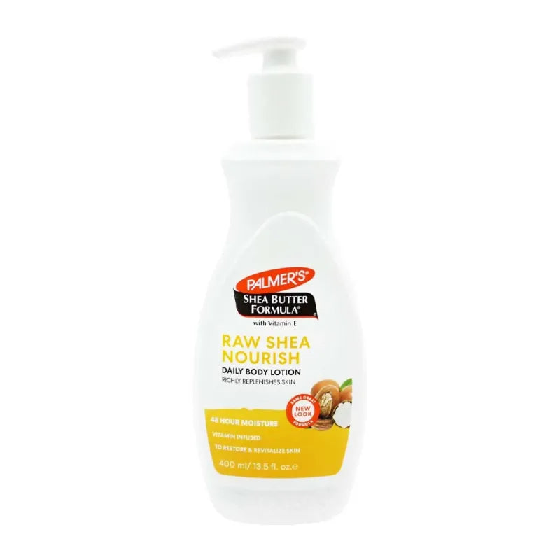 Palmers Raw Shea Butter Body Lotion 400ML (Pack of 6)