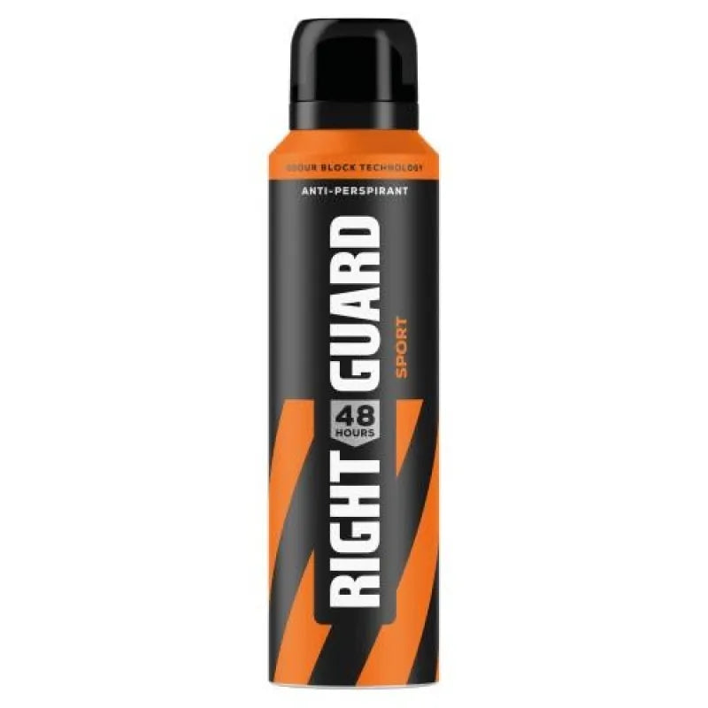 Right Guard Deod Sport 150ML (Pack of 6)