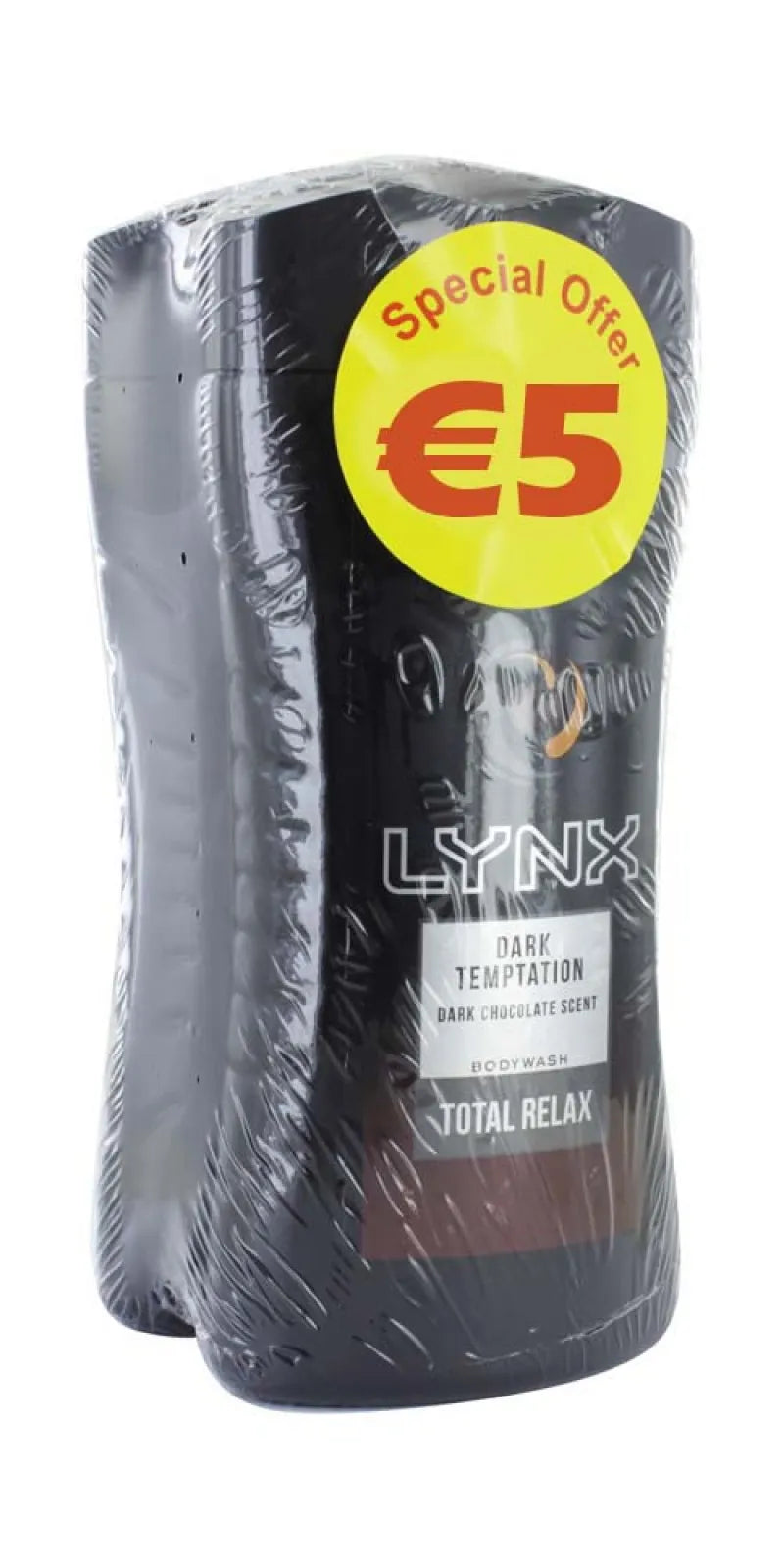 Lynx Dark Temptation S/Gel 225ML*** Twin PK (Pack of 6)