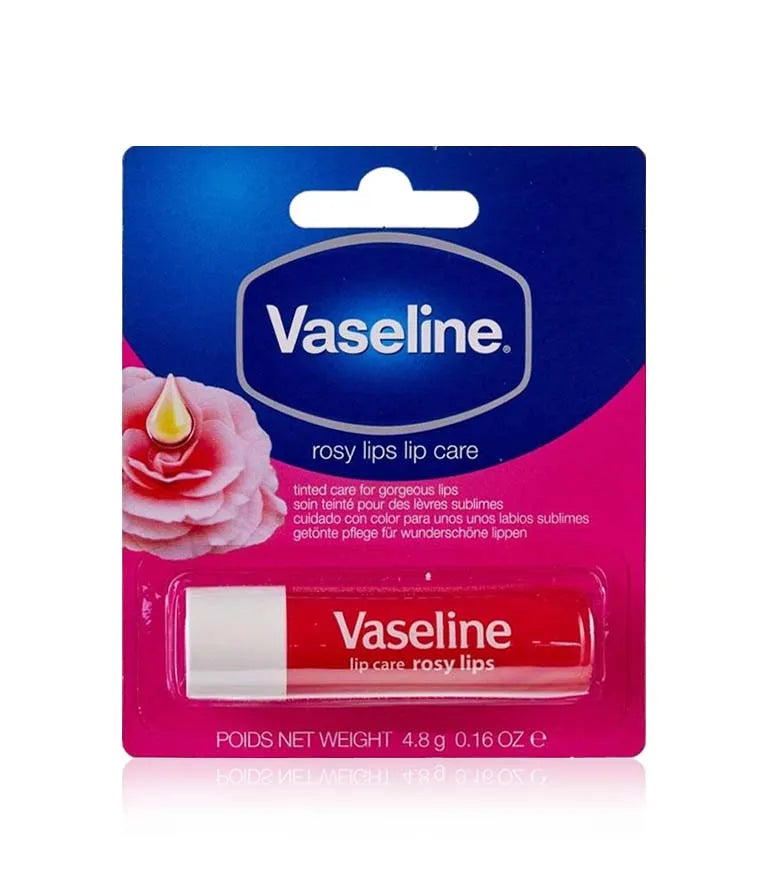 Vaseline Rosy Lip Balm 4.8G (Pack of 6)