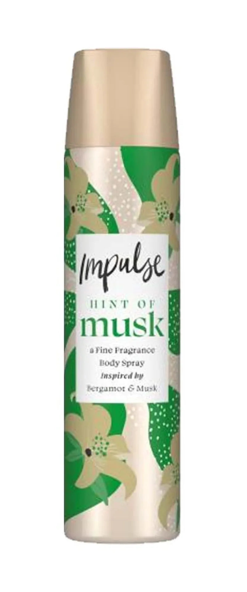 Impulse Body Sprays - Hint Of Musk (Pack of 6)