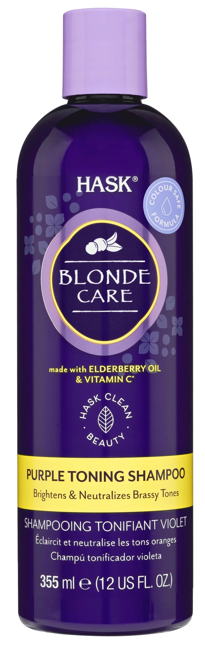 Hask Blonde Care Shampoo 355ML (Pack of 6)